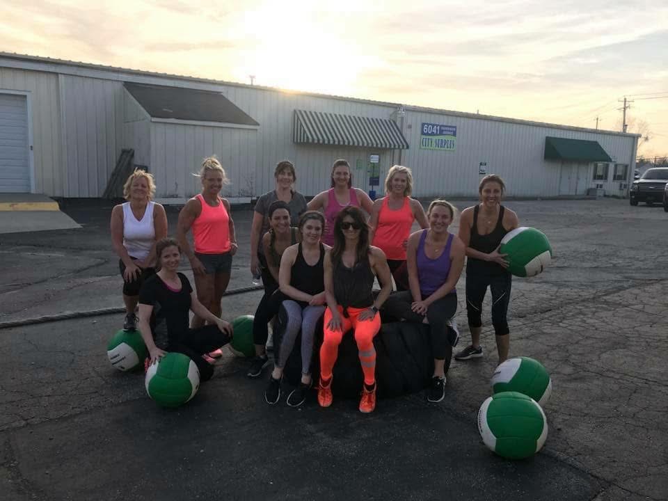 Sunset medicine ball bootcamp